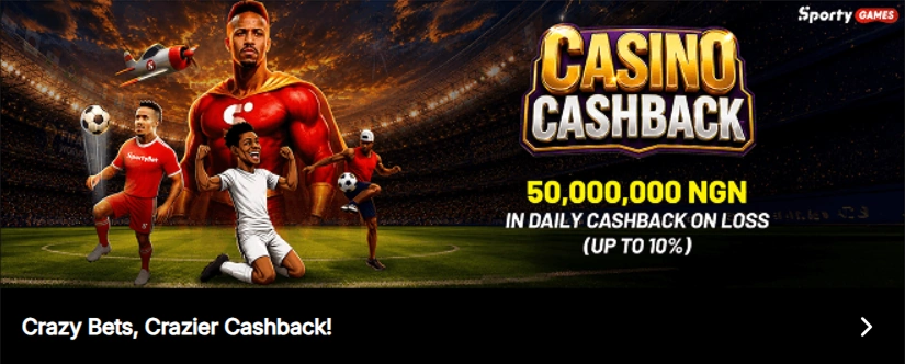 bonus-3 Casino Cashback banner fifty million naira daily